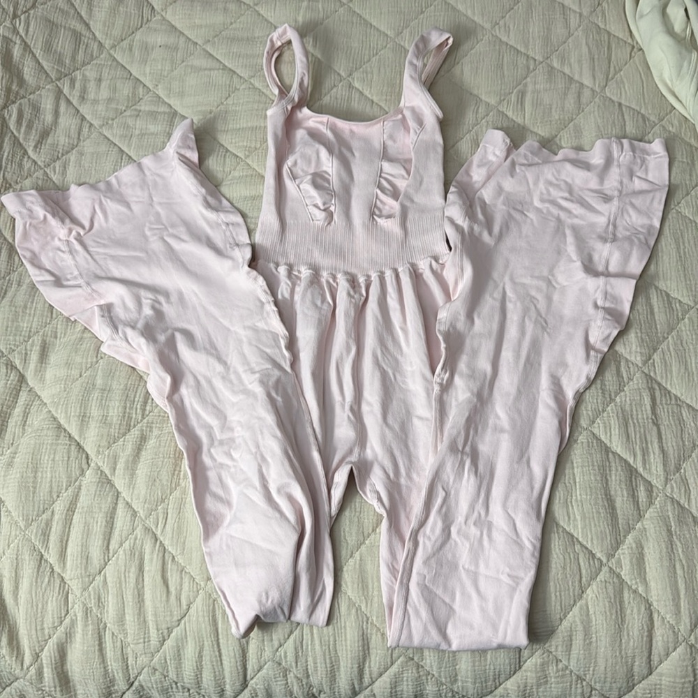 free people pink one piece